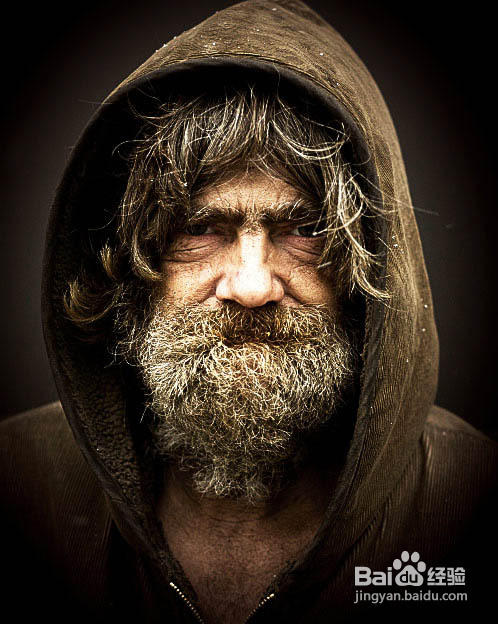 photoshop快速制作HDR效果人像图片