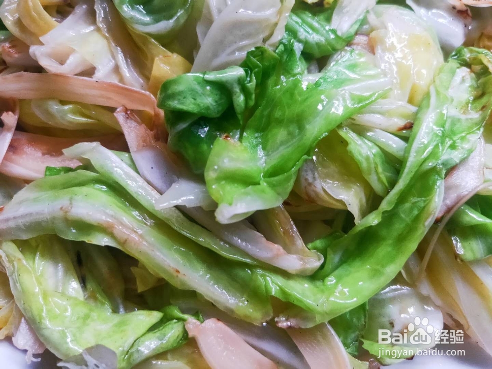 清脆可口的---清炒手撕鸡心白