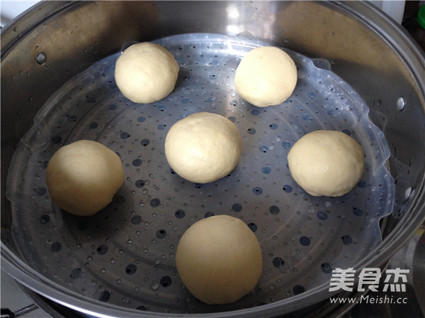 南瓜流沙包----豆渣变废为宝