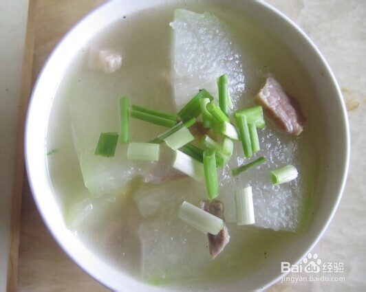 咸肉冬瓜汤的煮法
