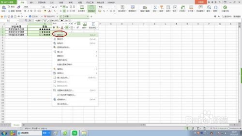 如何用Excel制作星级评定列表?