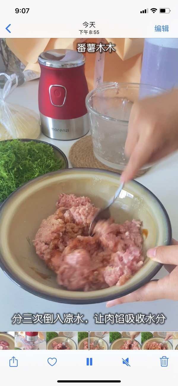 小茴香爆汁大肉饺子