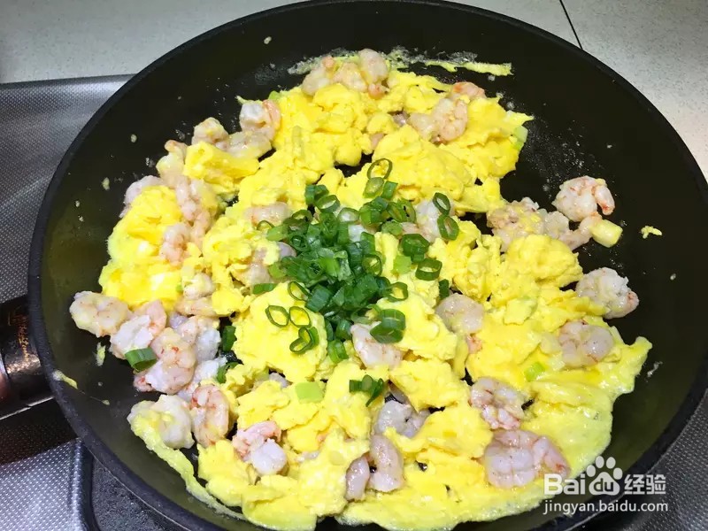 怎样做出家常菜系列之虾仁炒鸡蛋