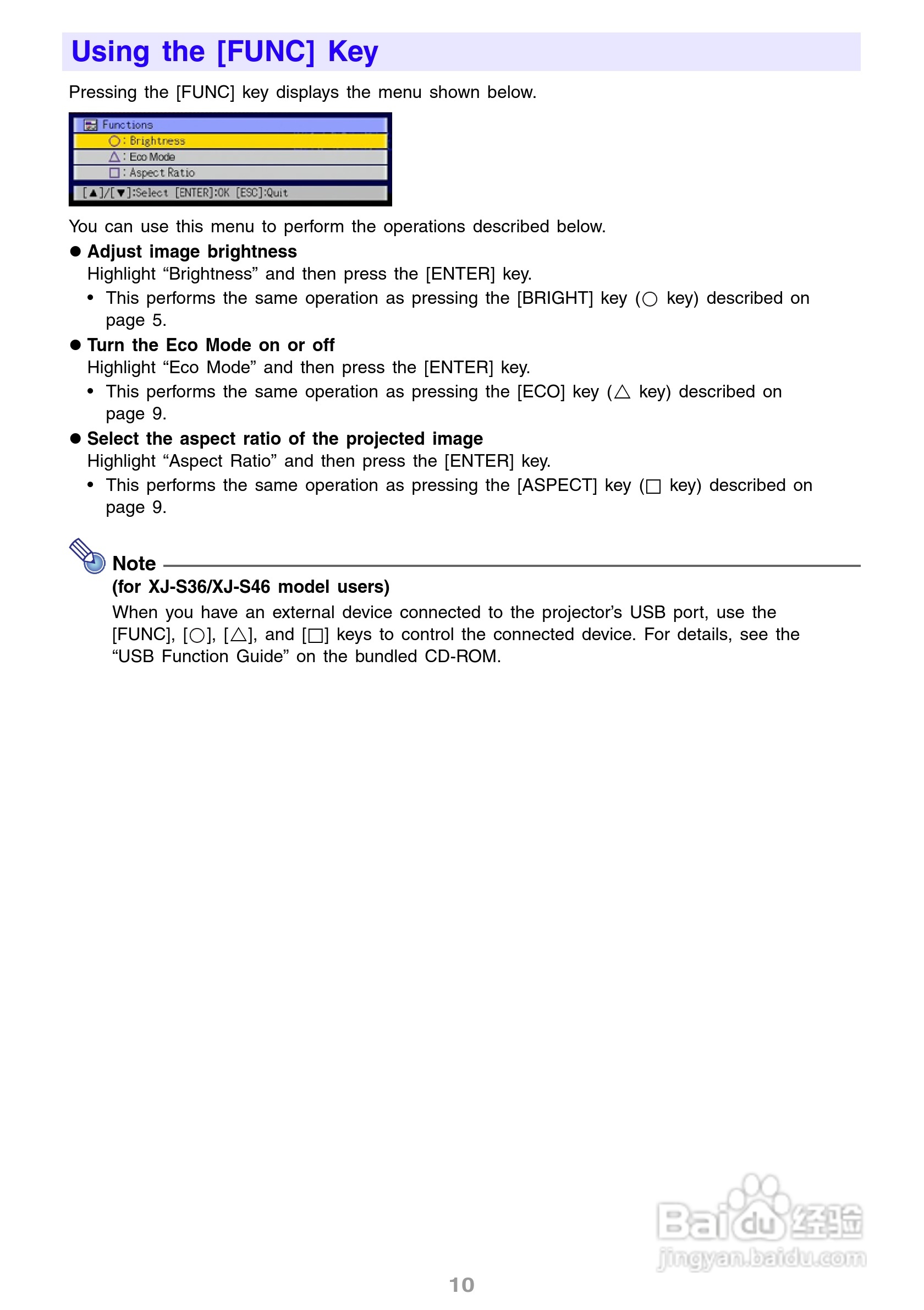 卡西欧XJ-S36投影机使用说明书:[1]