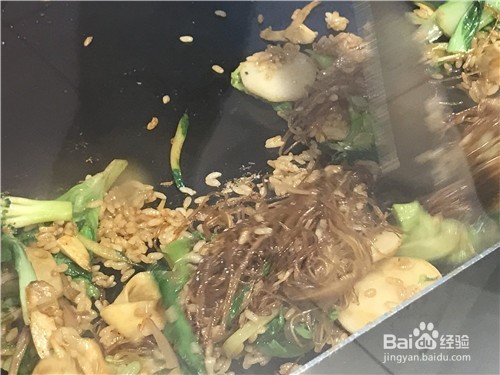 米粉炒饭的做法