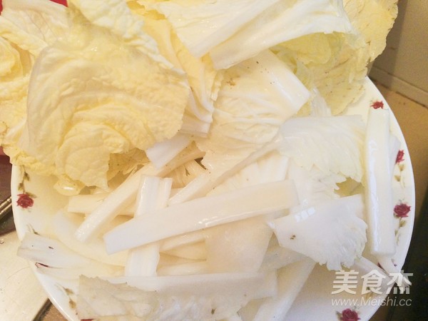 粉丝炖白菜的做法