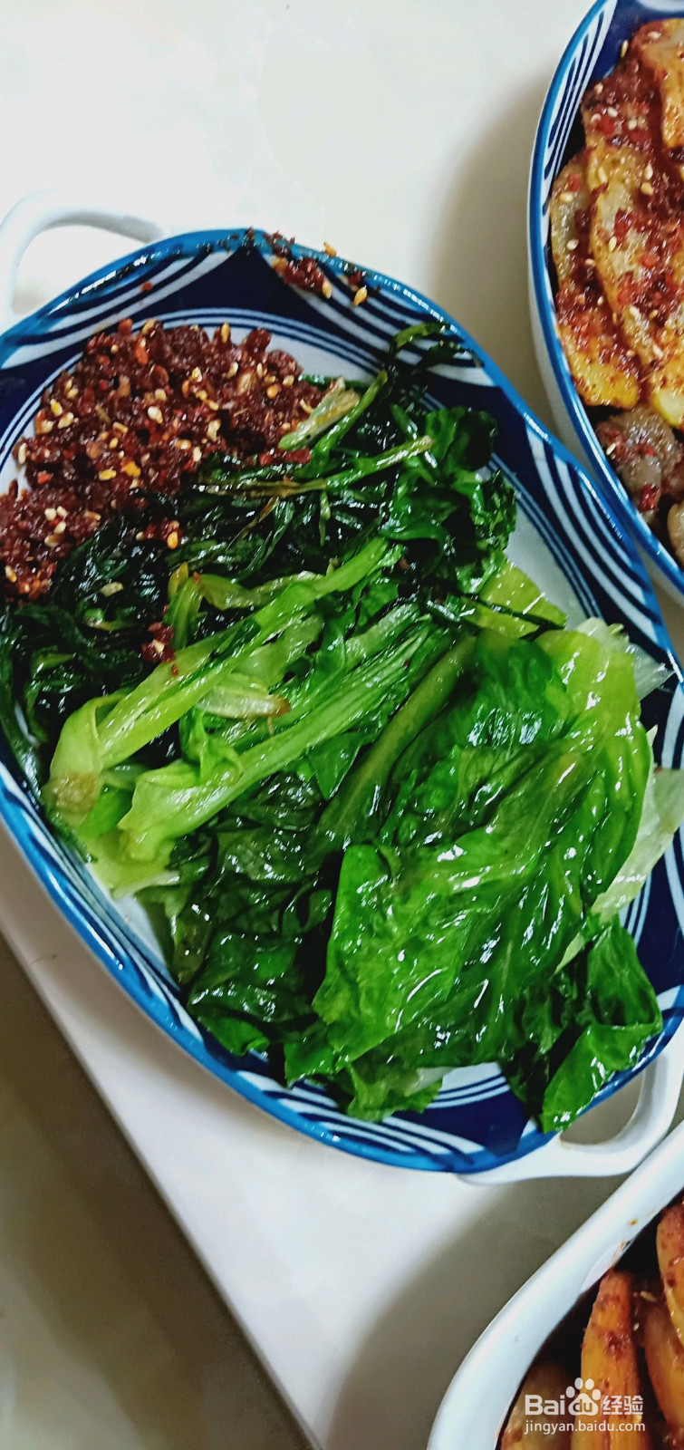 炸菜夹馍的做法