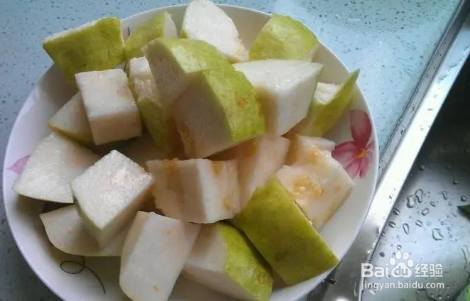 家常菜:芭乐菠萝果饮