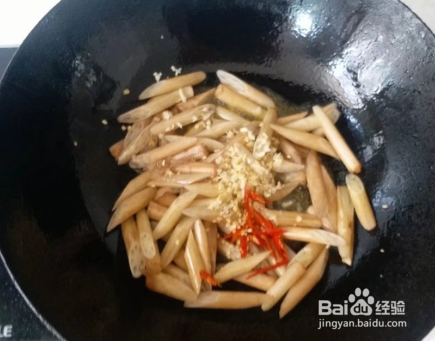 酸脆藕心菜的做法