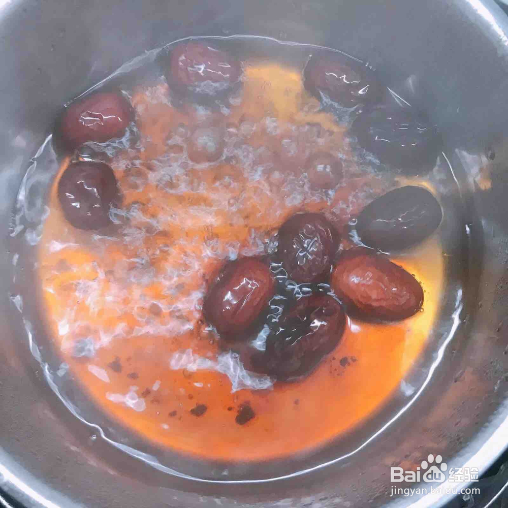 甜甜的玫瑰花酿小汤圆