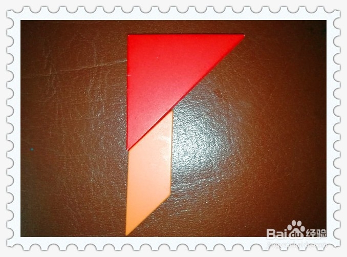怎么样玩七巧板拼字母F
