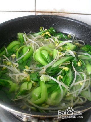 减肥瘦身菜——香醋拌有菜豆芽