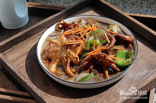 酱爆八爪鱼的做法