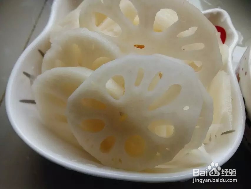 怎样清炒藕片