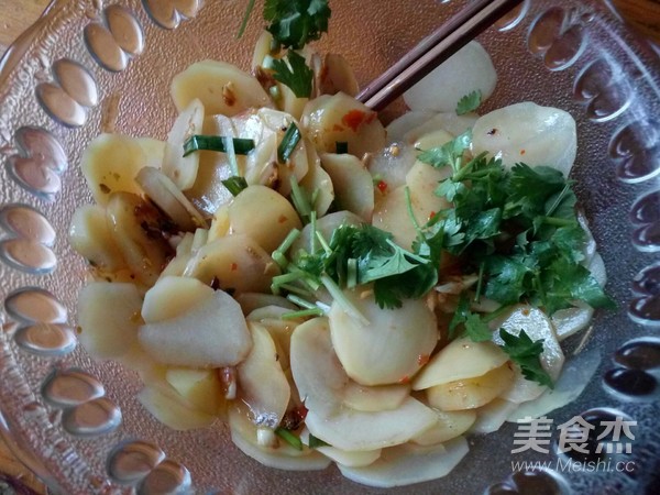 凉拌土豆片的做法