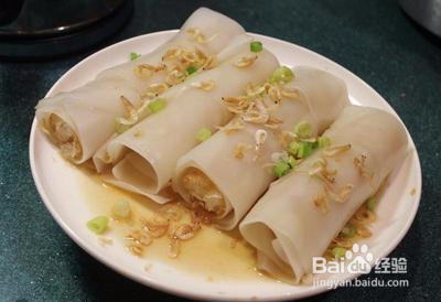 油条配上虾米和青葱新吃法