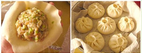 香浓牛肉馅的【香芹牛肉大包子