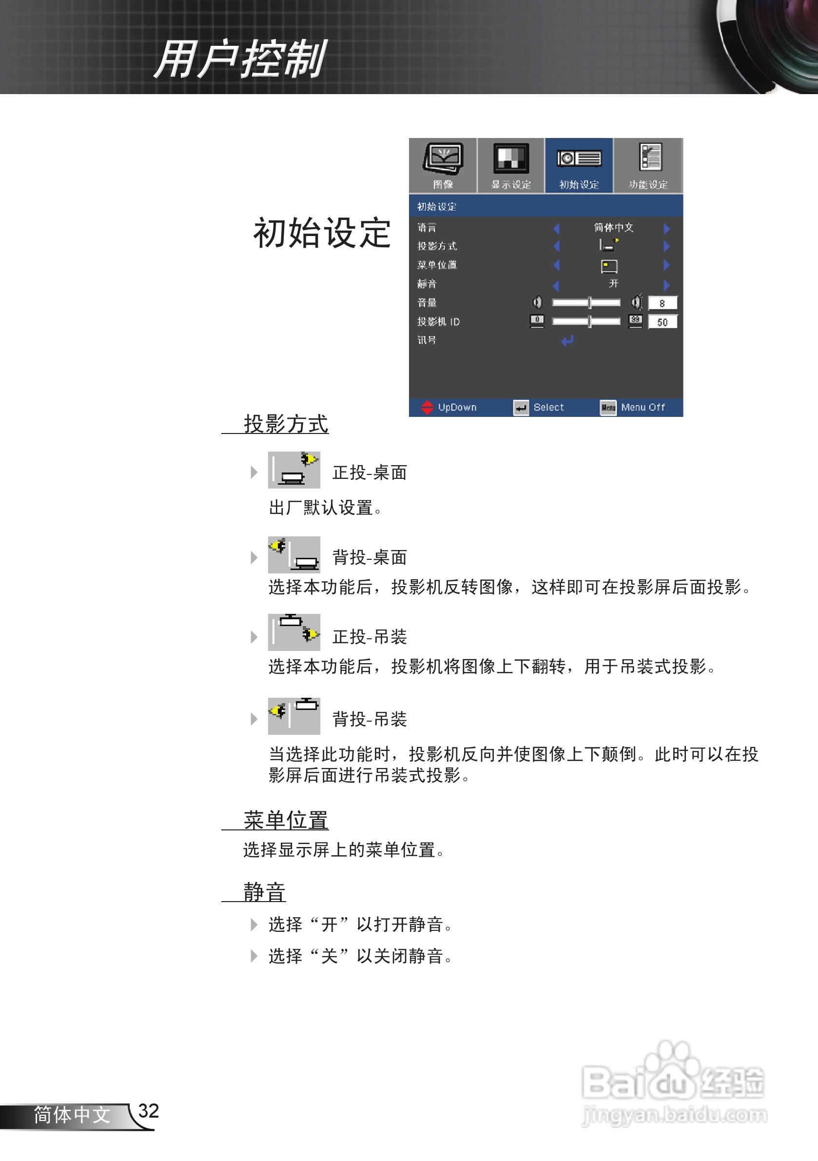 奥图码 HD71S投影机说明书:[4]