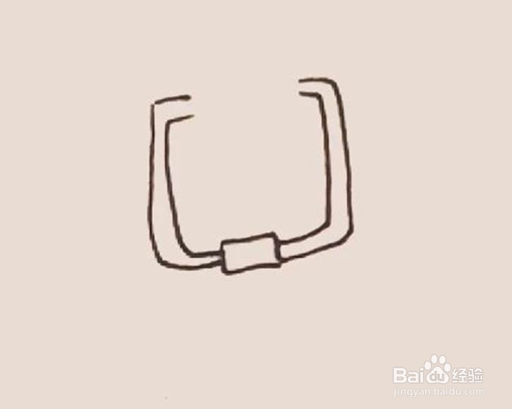 儿童画听诊器简笔画的画法
