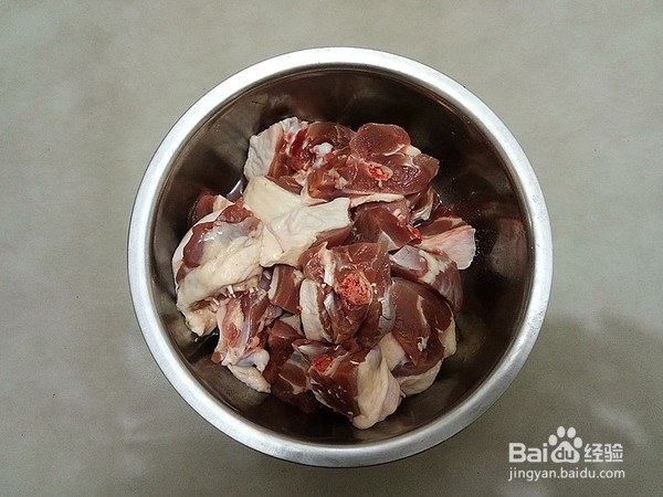 椒盐鸭块的步骤