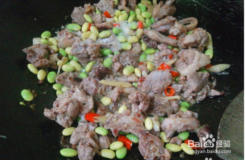 鸭子焖青豆的怎么做