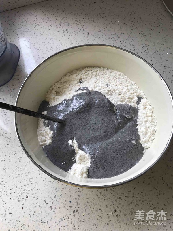 黑芝麻核桃手工面