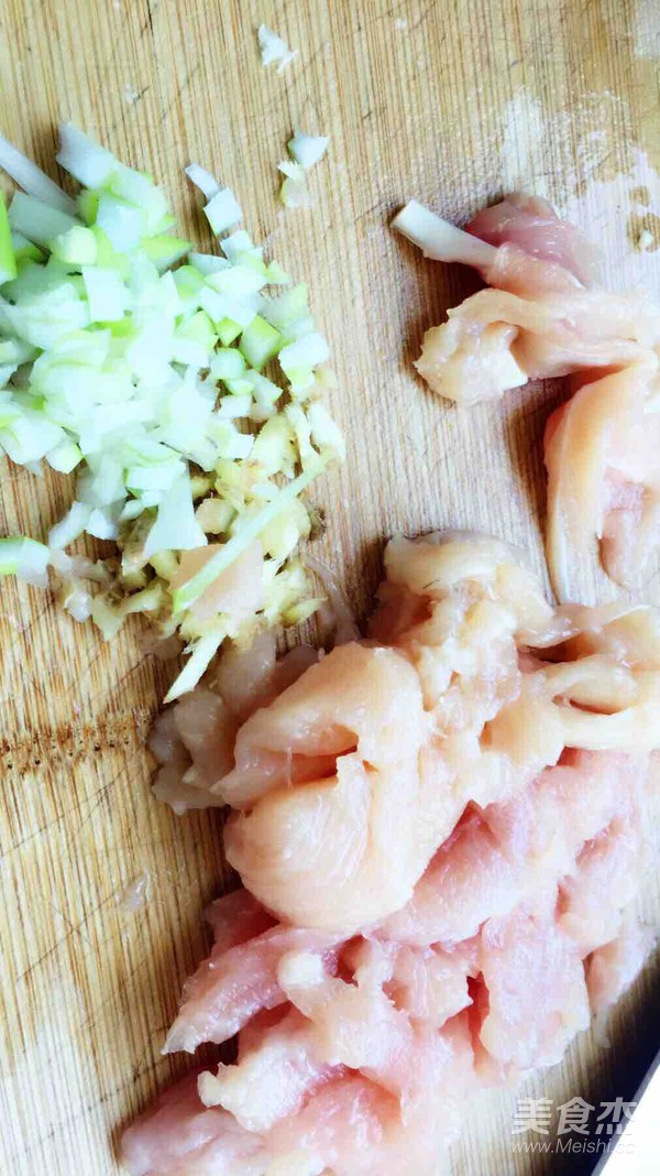 减脂餐之香煎鸡肉甜椒圈