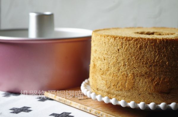 咖啡大理石纹戚风蛋糕