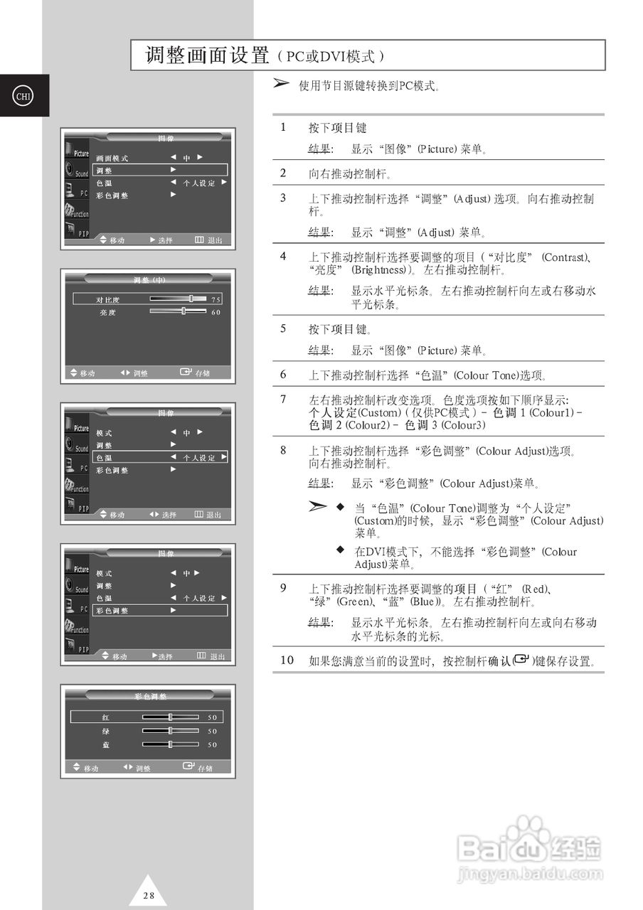 SAMSUNG等离子电视机PS42P3S使用说明书:[3]