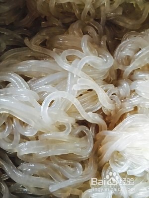 食补养生韭菜粉丝肉丝