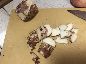 柠檬蜜地瓜苹果的做法