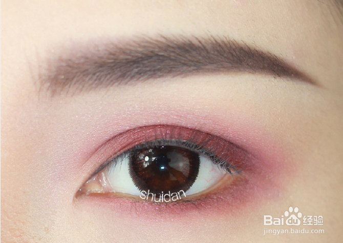超便宜酒红色眼妆教程，魅惑满分