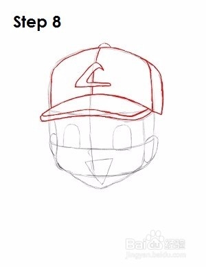 如何画Ash Ketchum