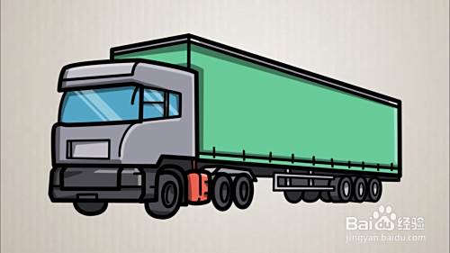 大货车应该怎么画?