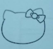教你画HelloKitty猫的简笔画