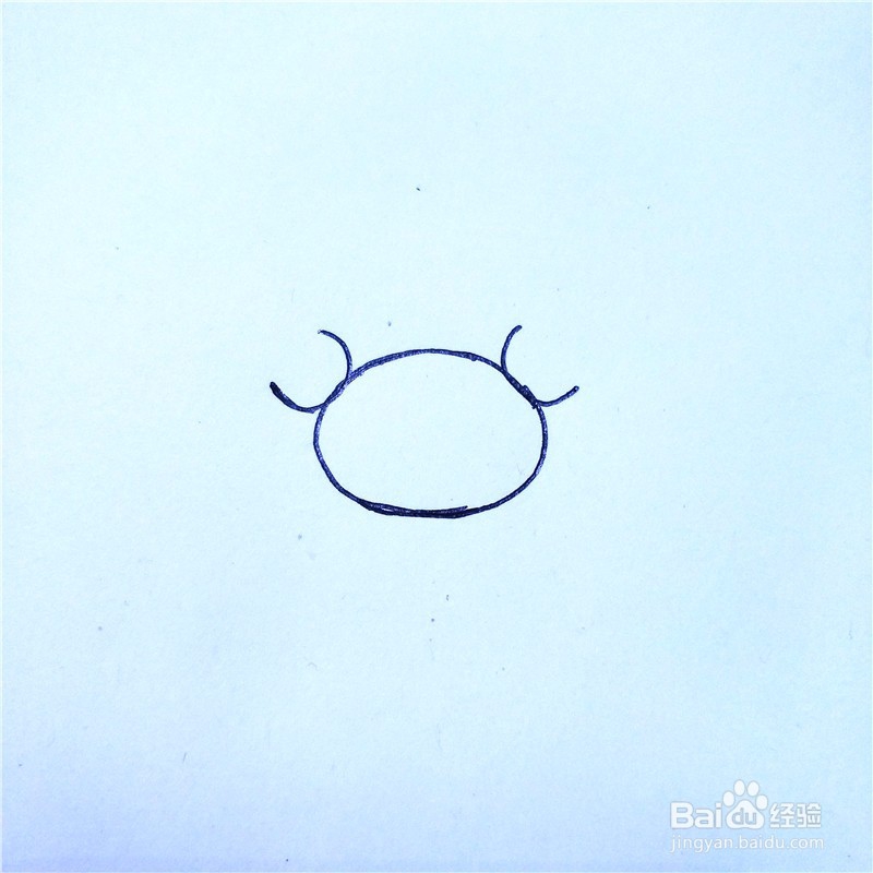 如何画螃蟹的简笔画