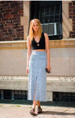 腿粗、胯宽的女性 怎么穿才显瘦