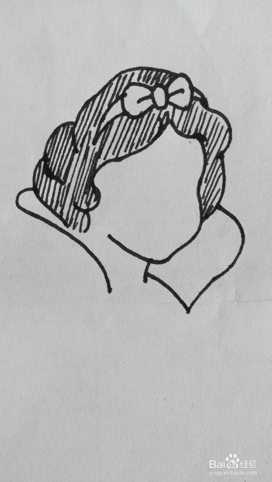 公主肖像简笔画 公主简笔画