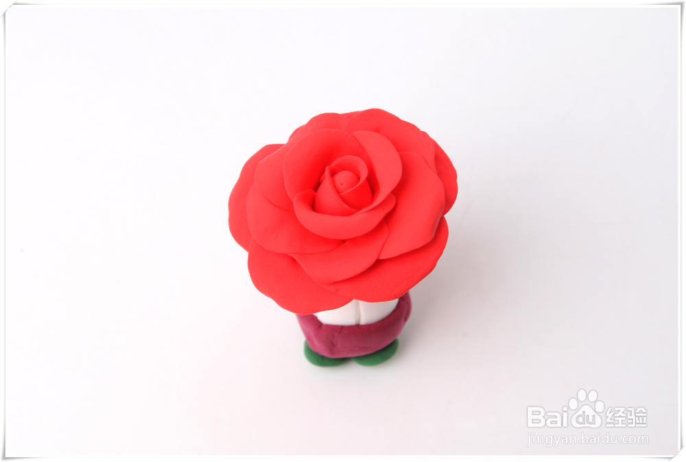 新手进来学做玫瑰花