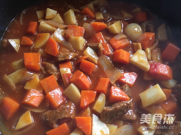 红烩牛腩的做法