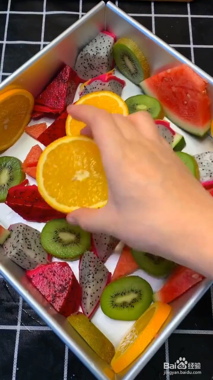 如何制作水果果冻