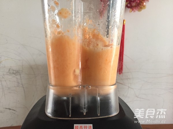 夏季饮品-红萝卜雪梨汁
