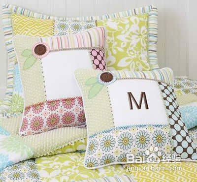 DIY布艺抱枕　旧物改造装扮时尚卧室