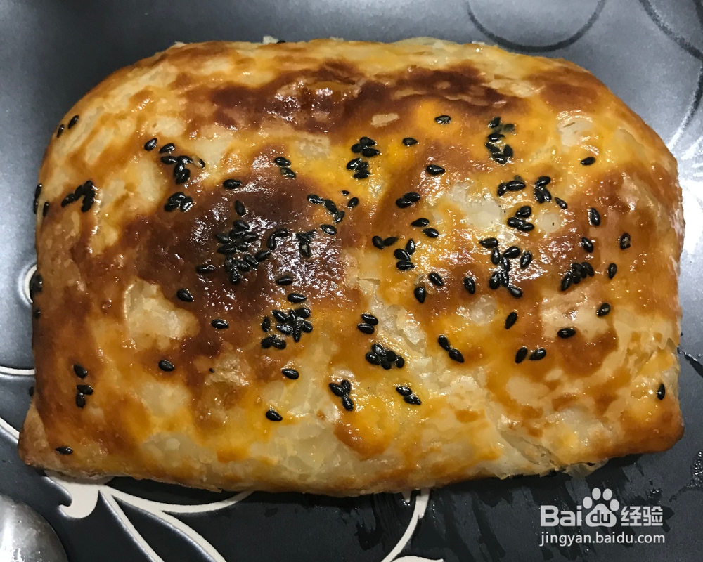 爆浆芝士香蕉饼