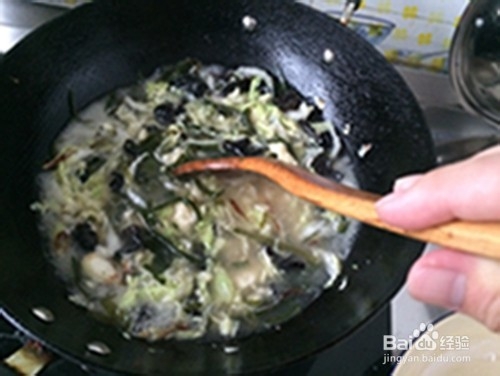 愚人家常菜之“海鲜疙瘩汤”