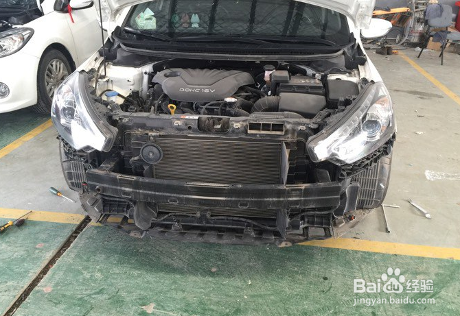 K3怎么拆保险杠