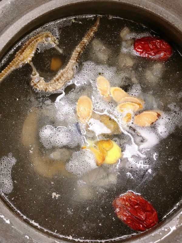 田七海马增高汤