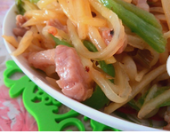 牛腩肉炒土豆丝的家庭做法