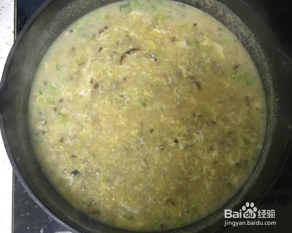 牛肉蛋花羹的家常做法