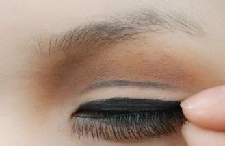 单眼皮怎么画眼妆